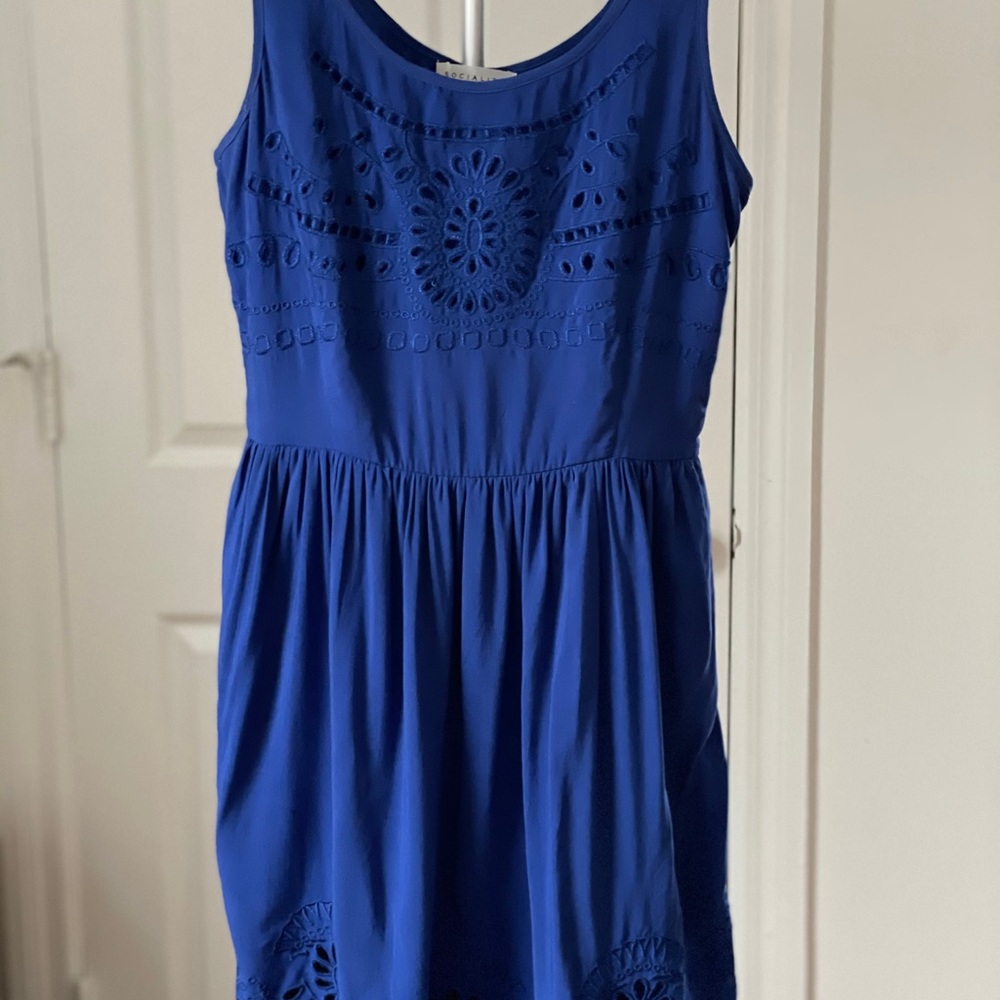 Royal blue sundress